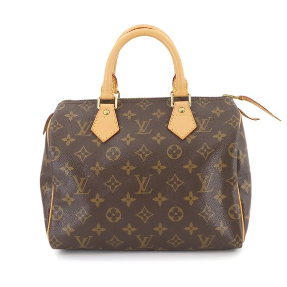 LOUIS VUITTON Brown Monogram Speedy 25 Bag - Picture 1 of 10